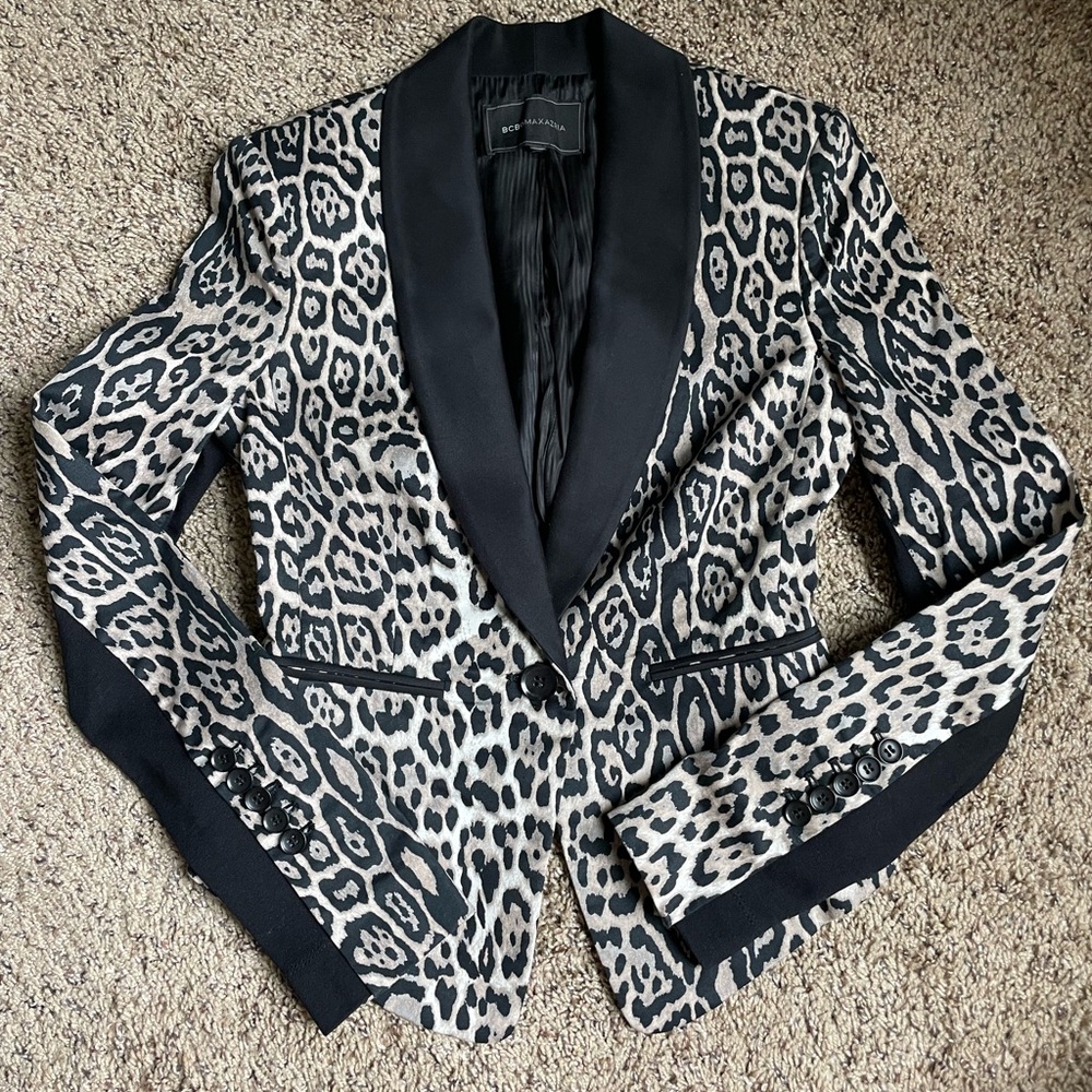 Leopard tux jacket - Picture 3 of 4